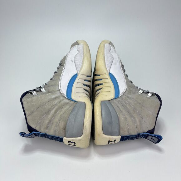 Nike Air Jordan 12 Gray University Blue Athletic Shoes 130690-007 Men\'s Size 9 main image 7